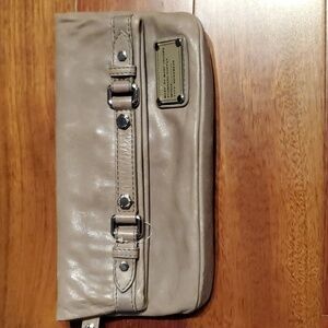 Marc by Marc Jacobs Taupe envelope clutch